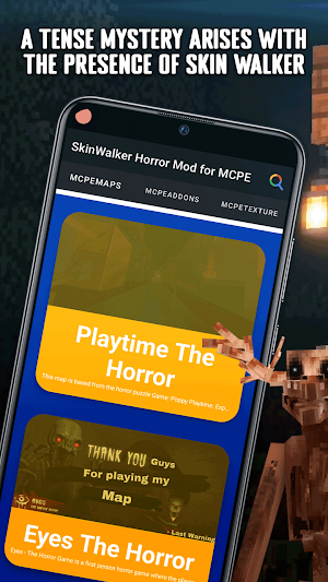 SkinWalker Horror Mod for MCPE Screenshot 1