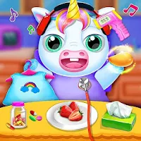 Cute Unicorn Care Babysitter