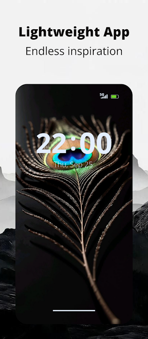 Peacock Feather Wallpaper 4k Screenshot 3