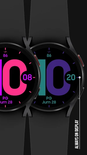 Big Hour Watch Face 029 Screenshot 2