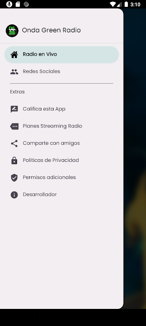 Onda Green Radio Screenshot 2