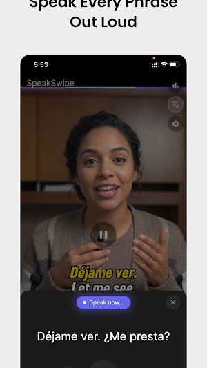 SpeakSwipe: Talk Like a Local Screenshot 1
