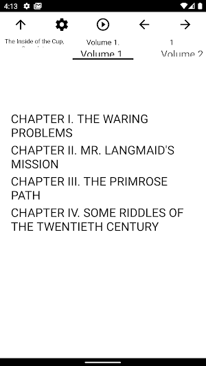 Book, The Inside of the Cup, C Screenshot 1