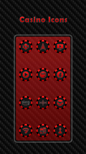 Casino - Red Icons Screenshot 3