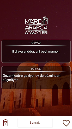 Mardin Arapça Atasözleri Screenshot 1