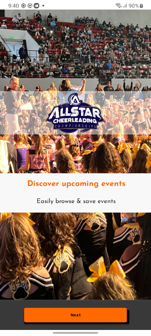 The ACC Events Screenshot 3