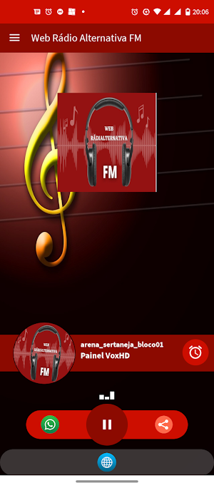 Web Rádio alternativa FM Screenshot 0