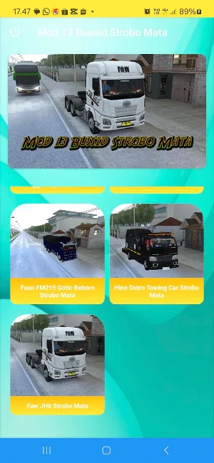Mod 13 Bussid Strobo Mata Screenshot 3