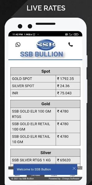 SSB Bullion Screenshot 0