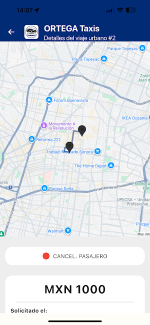 ORTEGA Taxis Screenshot 3