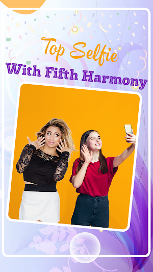 Top Selfie With Fifth Harmony Screenshot 2