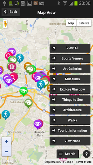 Glasgow City Guide 2018 Screenshot 1