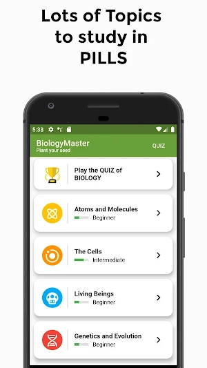 BiologyMaster - Biology for YOU Screenshot 1