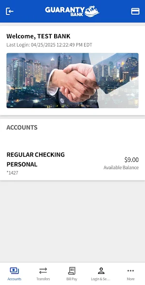 Guaranty Bank Mobile Screenshot 2