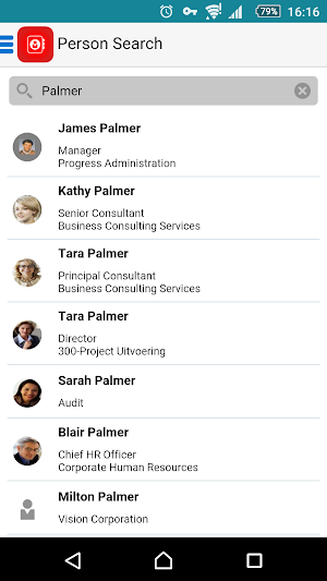 Person Directory for EBS Screenshot 1
