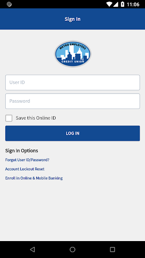 Metro Employees CU Mobile Screenshot 1