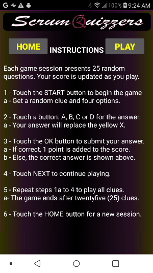 ScrumQuizzers Screenshot 3