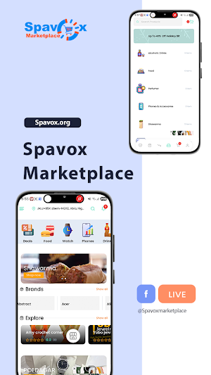Spavox Marketplace Screenshot 0