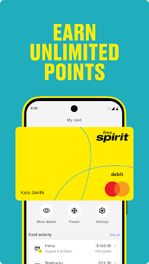 Free Spirit Rewards Debit Card Screenshot 2
