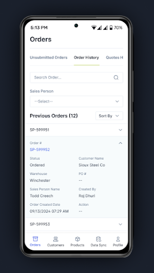 Cadence Sales Screenshot 1