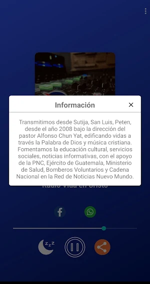 Radio Vida en Cristo Screenshot 1