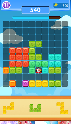 Jewel Puzzle Block 10x10 Screenshot 0