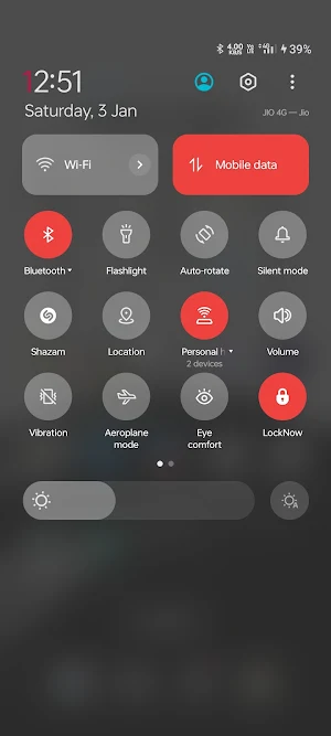 LockNow - Tile Widget Screenshot 1