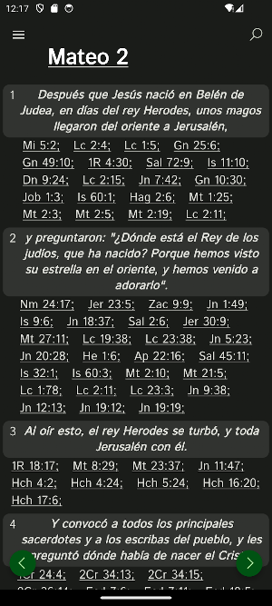 Biblia De Referencia Cruzada Screenshot 2