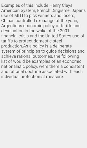 Economic nationalism Screenshot 3