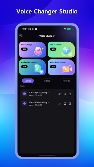 Voice Changer: AI Voice Change Screenshot 0