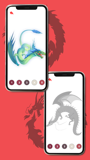 Chinese Year 2024 Pixel Color Screenshot 3