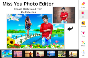 Miss You Photo Editor Screenshot 1