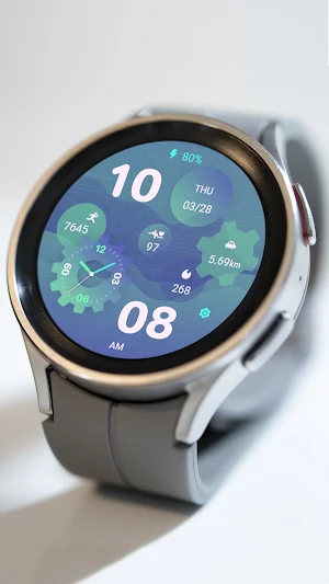 DeepSea gradient For Wear OS Screenshot 2