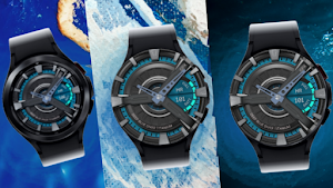 Deep Blue Diver Wear OS Screenshot 0