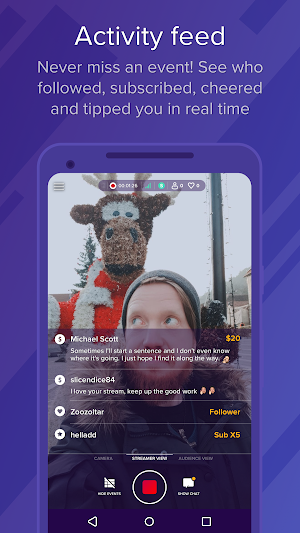 StreamElements: Twitch & YouTube IRL Live Stream Screenshot 3