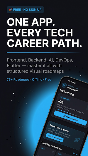 Roadmap App Screenshot 0