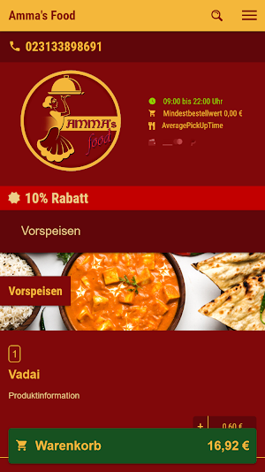 Amma's Food Screenshot 0