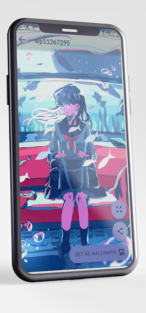 Bubble Anime Wallpaper Screenshot 3
