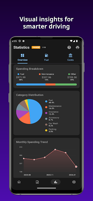 AutoLog: Vehicle Manager Screenshot 1