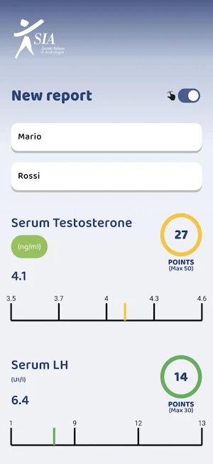 Testosterone deficiency calc Screenshot 2