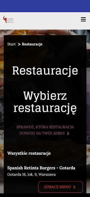 Spanish Retinta Burgers Screenshot 0
