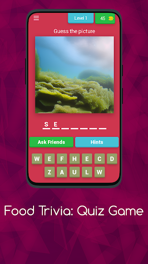 Food Trivia: Quiz Game Screenshot 1