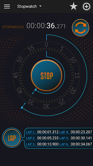 Stopwatch Timer Screenshot 0