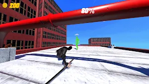 Rooftop Ninja Run Screenshot 1