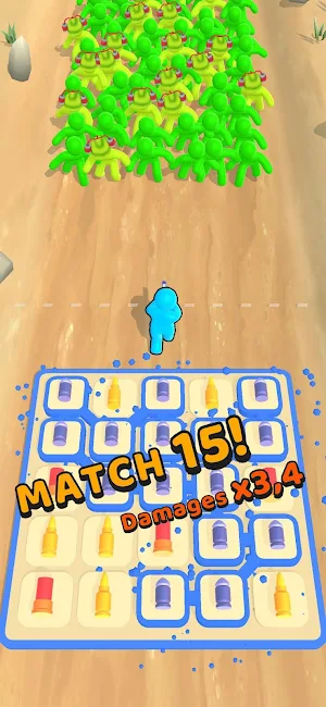Z-Match : Match to survive Screenshot 1
