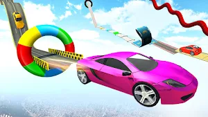 Car Games 3D- Ramp Car Stunt Screenshot 0