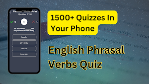 English Phrasal Verbs Quiz Screenshot 2