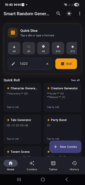 Smart Random Generator Screenshot 0