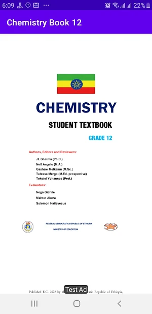 Grade 12 Chemistry Textbook ET Screenshot 0