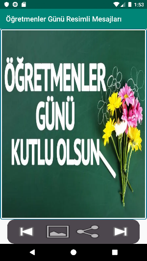 24 Kasım Öğretmenler Günü Mesajları Screenshot 1